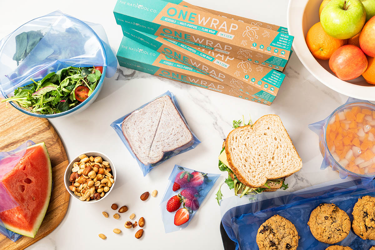 One Wraps Design One Wrap (4pk) | Reusable Cling Wrap Australia – The Naturool Co.